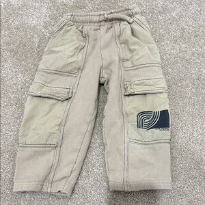 Zara Kids Tan Cargo Pants